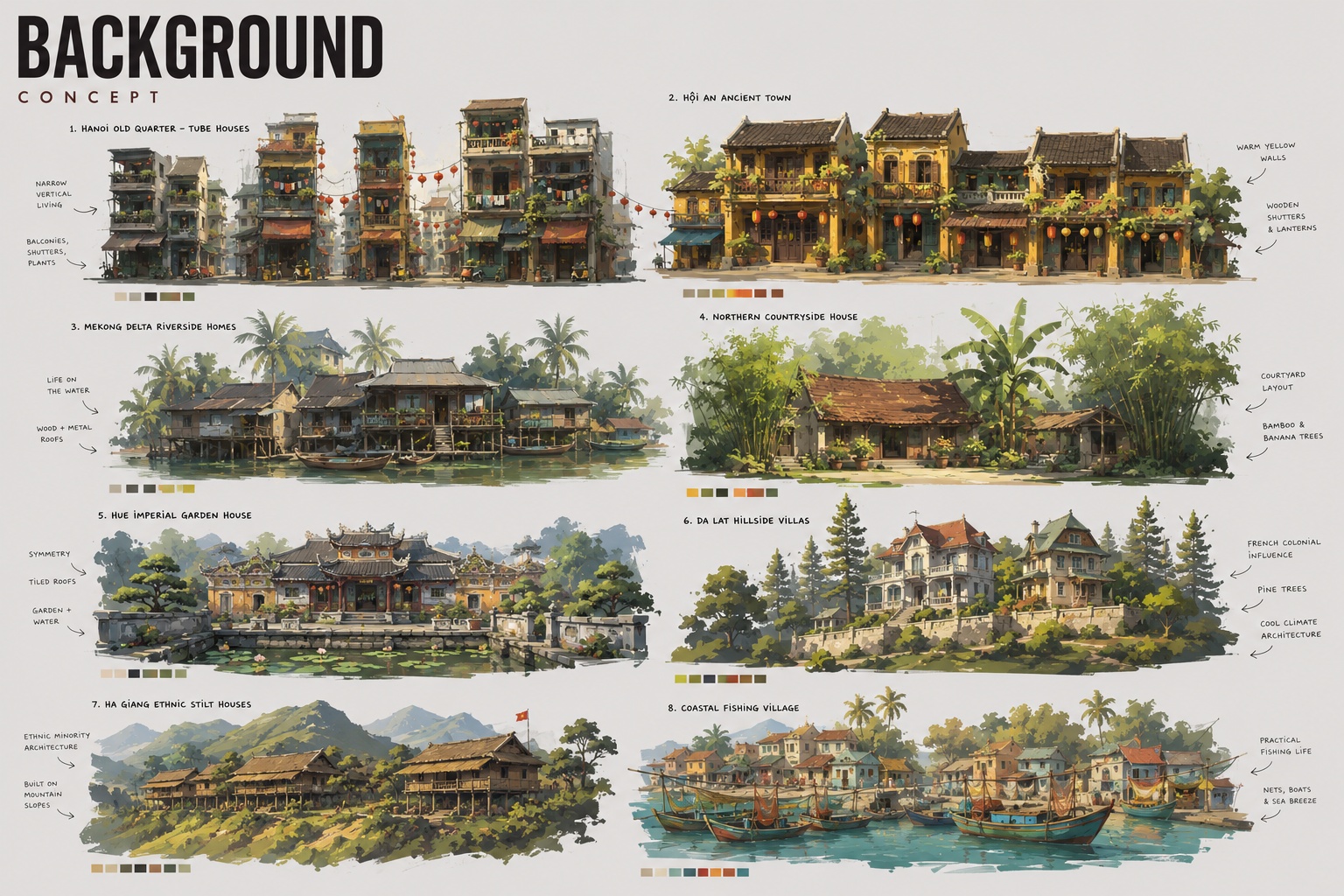 BACKGROUND CONCEPT detail rendering